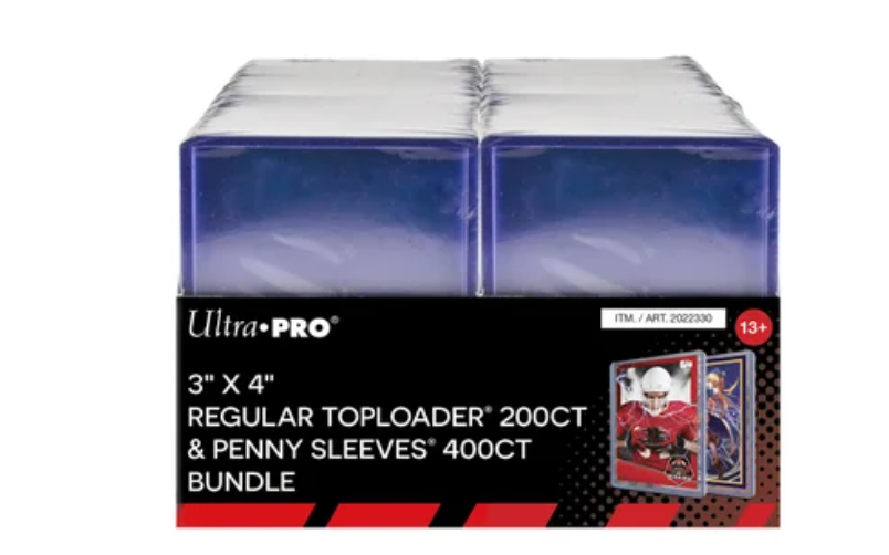 Ultra PRO 200CT Toploader and 400CT Penny Sleeves Bundle