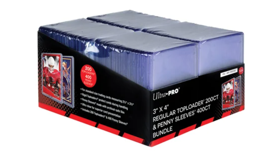 Ultra PRO 200CT Toploader and 400CT Penny Sleeves Bundle