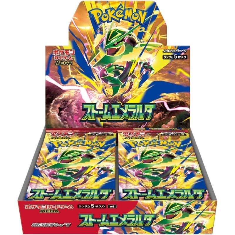 Storm Emeralda Booster Box M6 Japanese Pokemon Mega Evolution EX Sealed